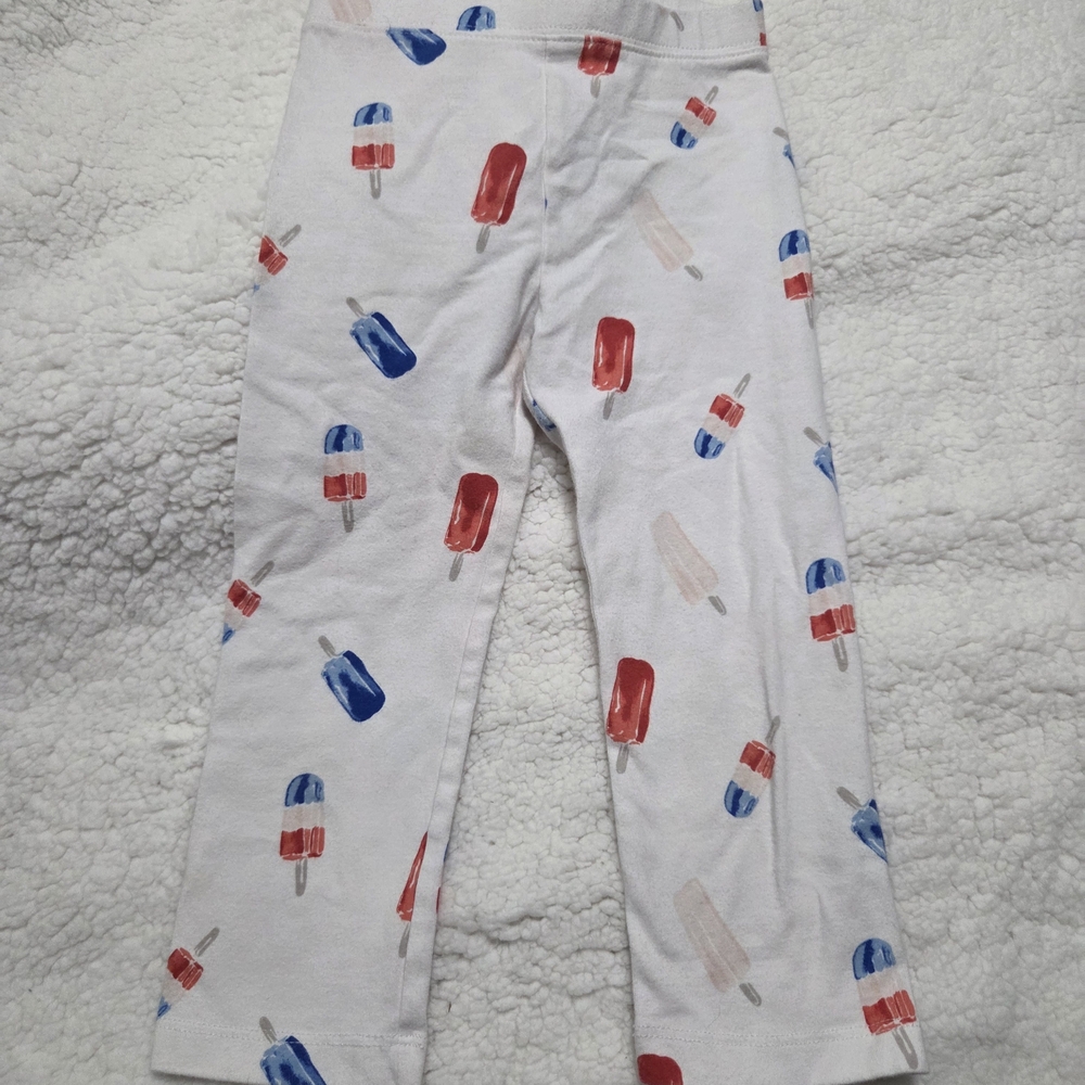 Girl's Popsicle Print Leggings